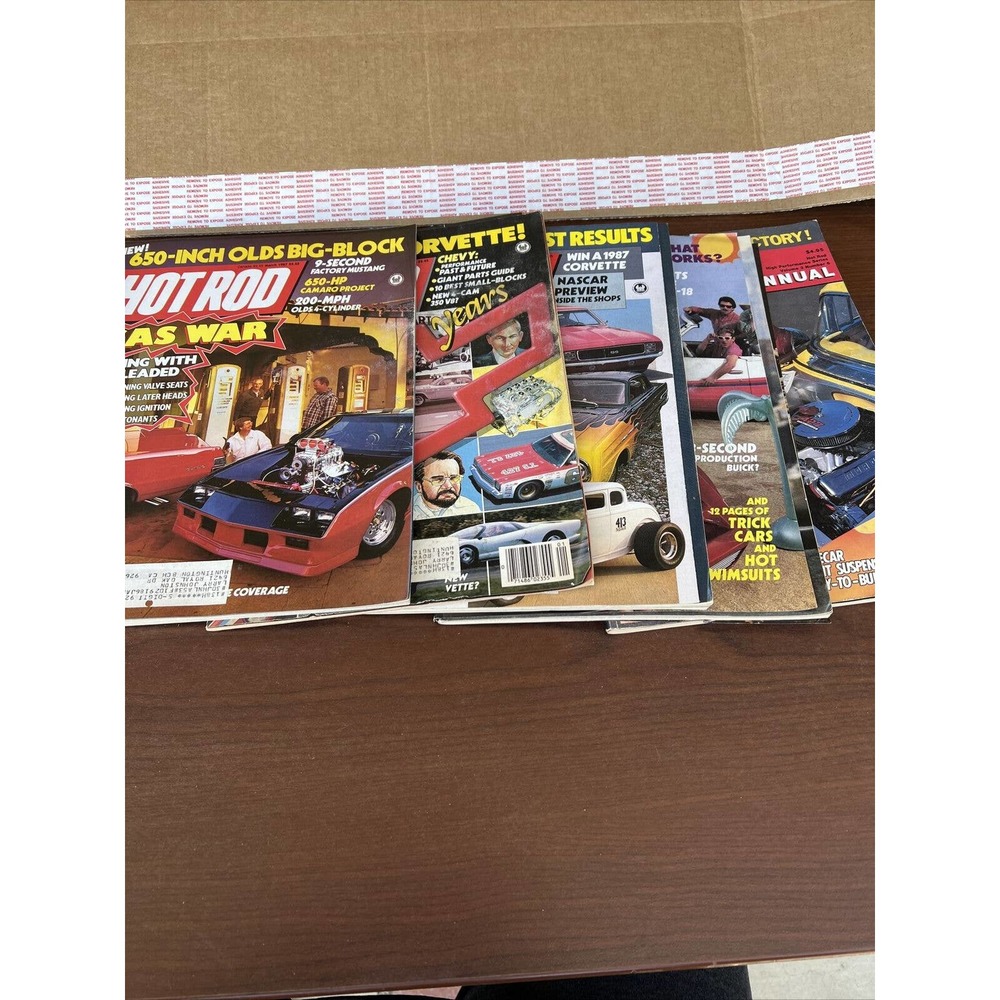 Hot Rod Magazine Lot-1987
